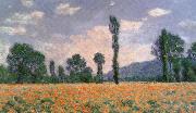 Claude Monet Poppy Field at Giverny France oil painting artist